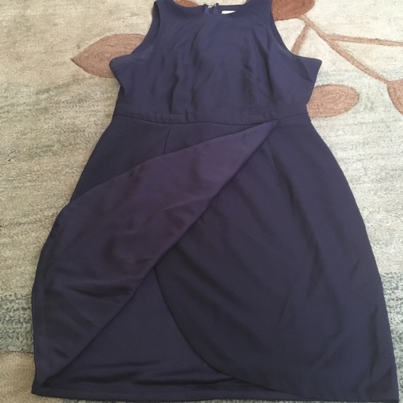 Navy Blue Mini Dress - Picture 2 of 6